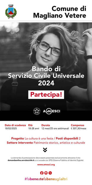 LOCANDINA SERVIZIO CIVILE